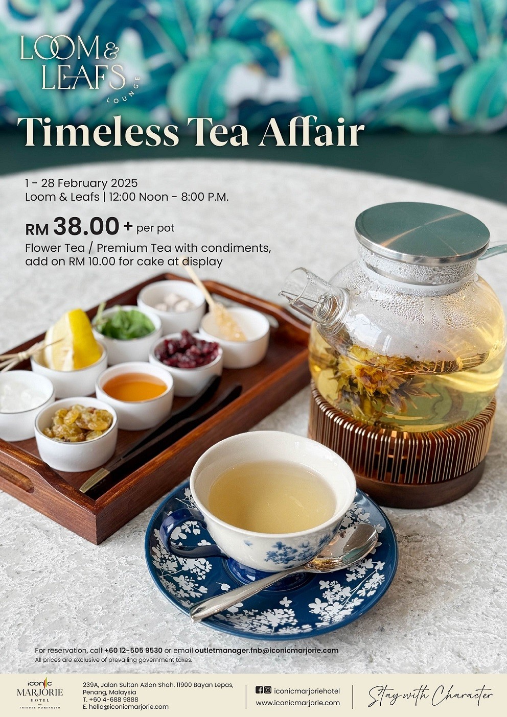 Timeless Tea Afair by Iconic Marjorie Hotel, Penang, a Tribute Portfolio Hotel