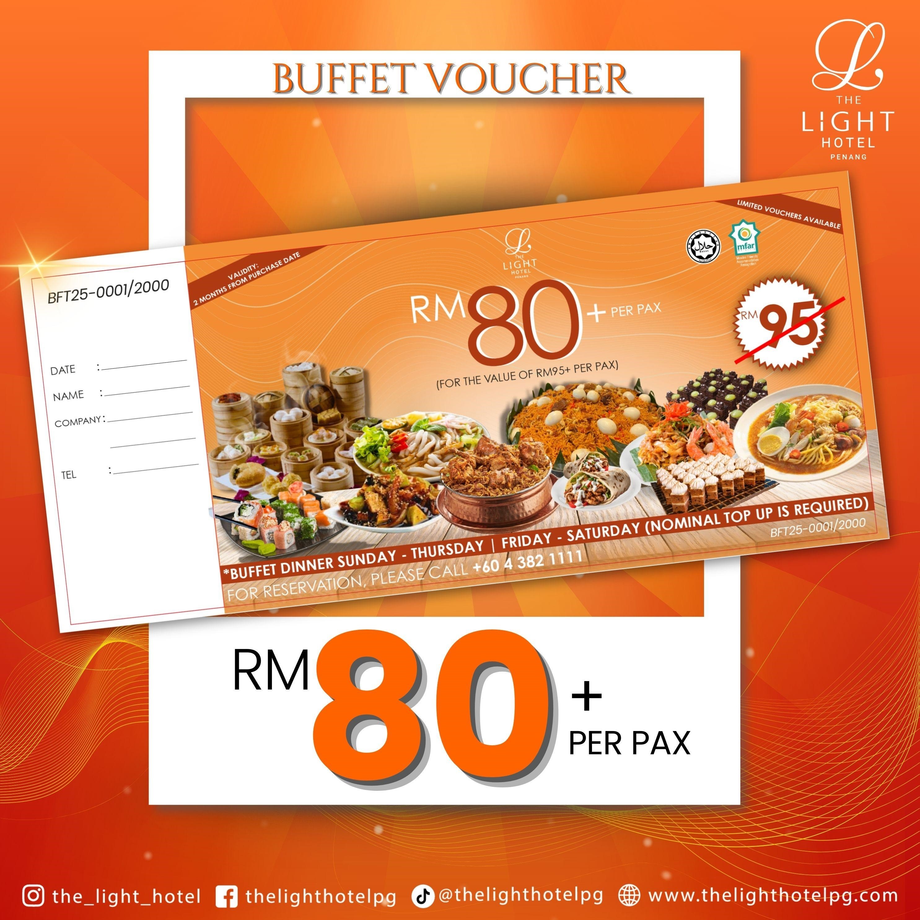 RM80 Voucher by The Light Hotel Penang