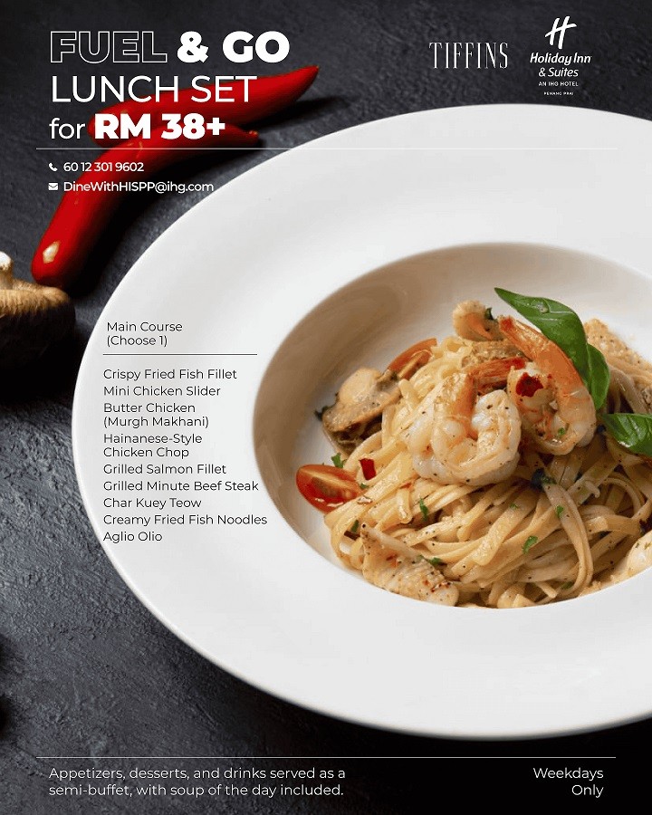Fuel & Go Set Lunch by Holiday Inn & Suites Penang Prai