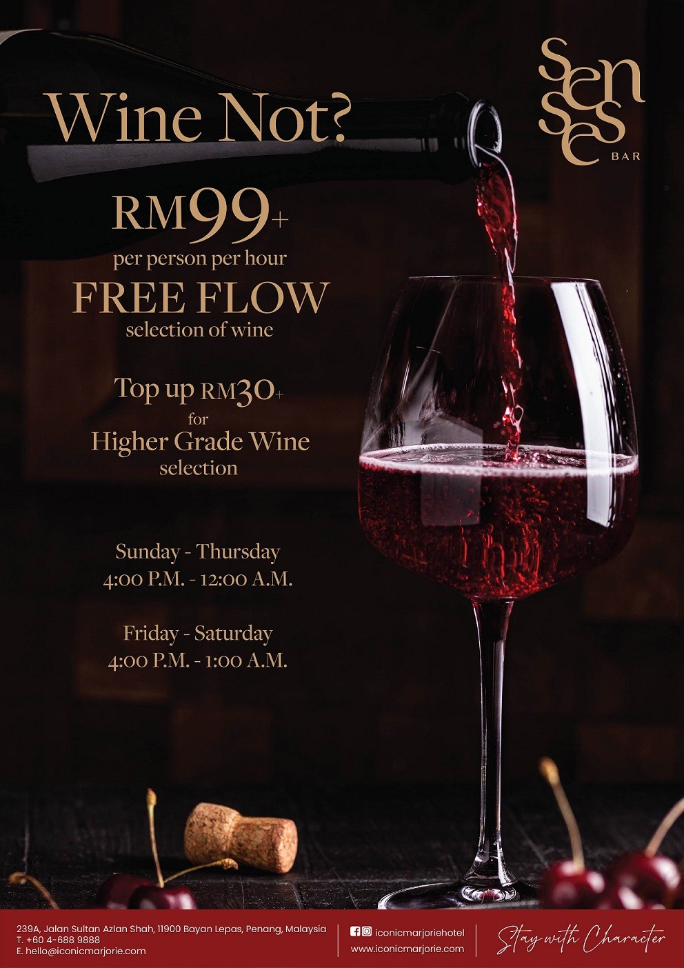 Wine Not by Iconic Marjorie Hotel, Penang, a Tribute Portfolio Hotel