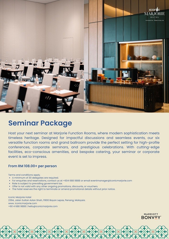 Seminar Package by Iconic Marjorie Hotel, a Tribute Portfolio Hotel