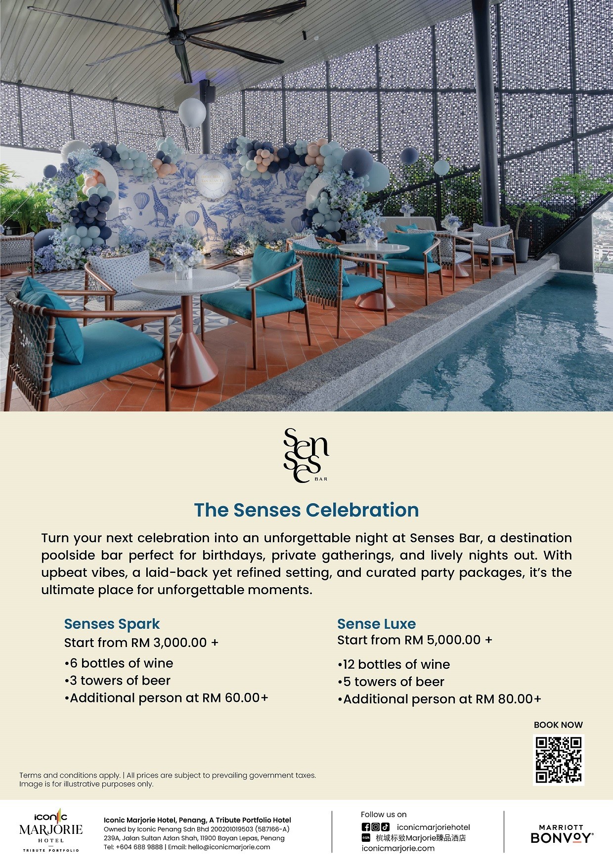 The Sences Celebration by Iconic Marjorie Hotel, a Tribute Portfolio Hotel