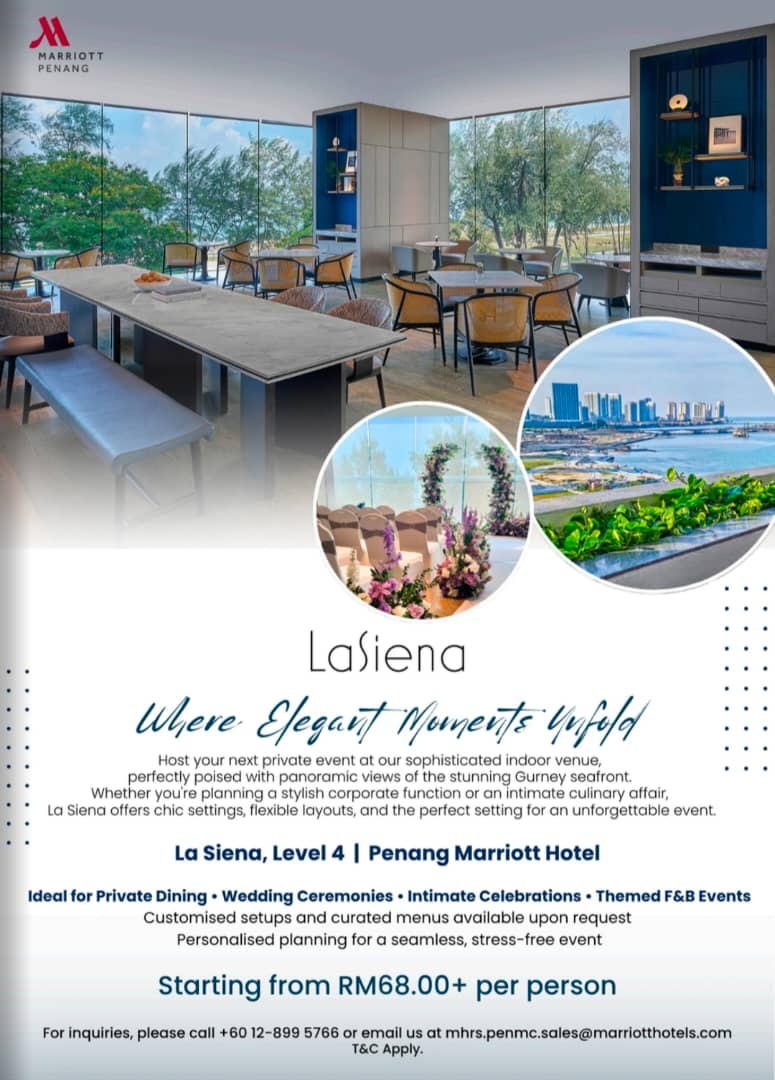 Where Elegant Moments Unflold By Penang Marriott Hotel