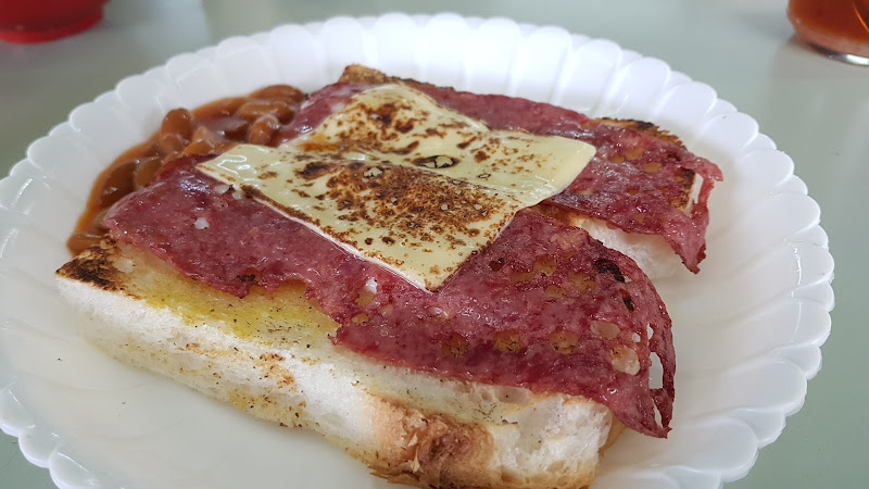 Roti Benggali Bakar & Telur 1/2 Masak