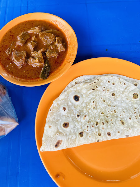 Lebuh Queen street food - Roti Chapati